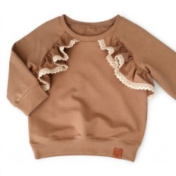 BLUZA KARMEL - KORONKA